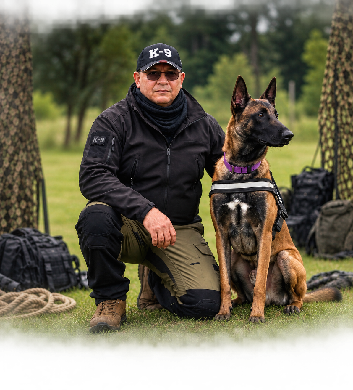 Instructor y perro Tactical Dogs